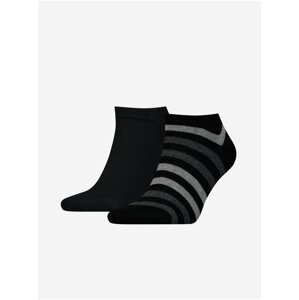 Sada dvou párů černých pánských ponožek Tommy Hilfiger