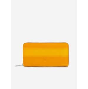Vuch velká žlutá peněženka s ozdobným pruhem