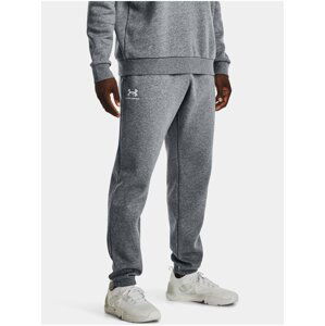 Šedé pánské tepláky Under Armour UA Essential Fleece Jogger