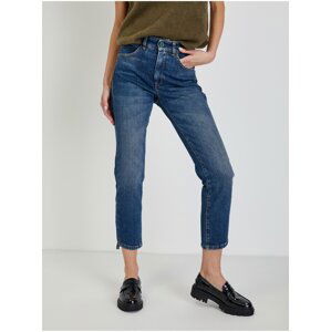 Modré zkrácené slim fit džíny Salsa Jeans Secret Glamour