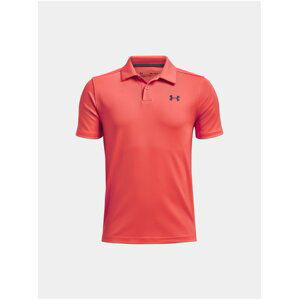 Růžové klučičí polo tričko Under Armour UA Performance Polo