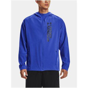 Modrá pánská lehká bunda Under Armour UA OUTRUN THE STORM JACKET