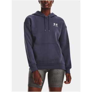 Šedá dámská mikina s kapucí Under Armour Essential Fleece Hoodie