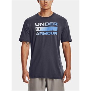 Šedé pánské tričko Under Armour UA TEAM ISSUE WORDMARK SS