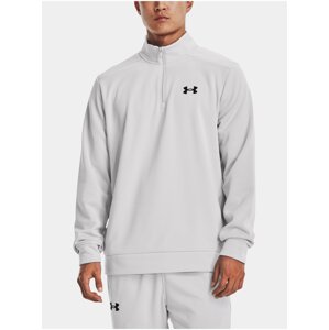 Šedá pánská mikina Under Armour UA Armour Fleece 1/4 Zip