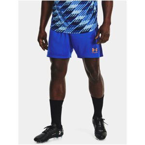 Modré pánské kraťasy Under Armour Challenger Knit Short