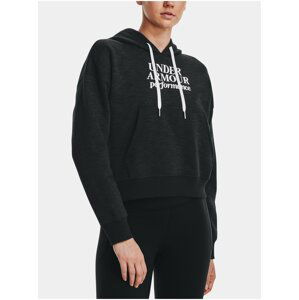 Černá dámská mikina Under Armour Essential Script Hoodie