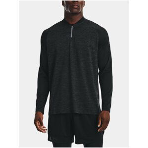 Černé pánské tričko Under Armour UA Tech 2.0 Novelty 1/4 Zip