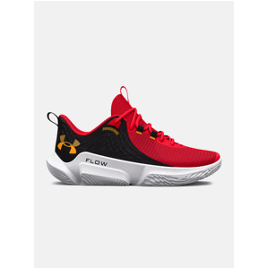 Červené pánské boty Under Armour UA FLOW FUTR X 2