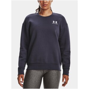 Šedá dámská mikina Under Armour Essential Fleece Crew