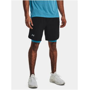 Černé pánské kraťasy Under Armour UA LAUNCH 7'' 2-IN-1 SHORT