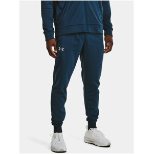 Tmavě modré sportovní tepláky Under Armour UA Armour Fleece Joggers