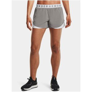 Šedé dámské kraťasy Under Armour Play Up Shorts 3.0