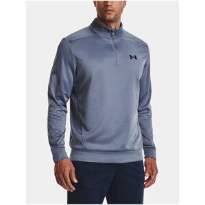 Fialová pánská mikina Under Armour UA Armour Fleece 1/4 Zip