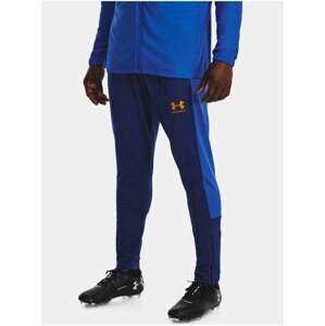 Modré pánské sportovní tepláky Under Armour Challenger Training Pant