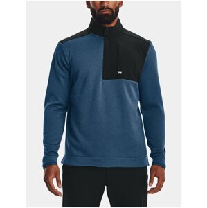 Modro-černá pánská mikina Under Armour UA Storm SweaterFleece Nov