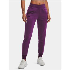 Fialové dámské tepláky Under Armour Fleece Jogger