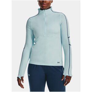 Světle modré dámské sportovní tričko se stojáčkem Under Armour UA Train CW 1/2 Zip