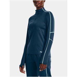 Modré dámské tričko Under Armour UA Train CW 1/2 Zip