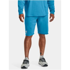 Modré pánské kraťasy Under Armour UA RIVAL TERRY SHORT