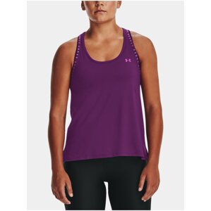 Fialové dámské tílko Under Armour UA Knockout Tank