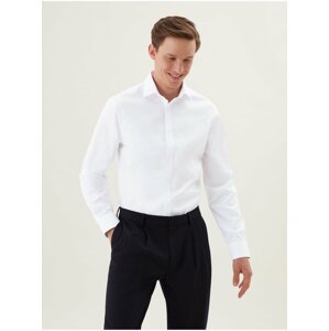 Bílá pánská formální košile Marks & Spencer