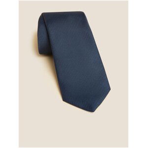 Tmavě modrá pánská kravata Marks & Spencer