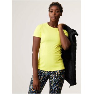 Žluté dámské sportovní tričko Marks & Spencer