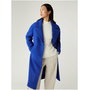 Modrý dámský kabát Marks & Spencer