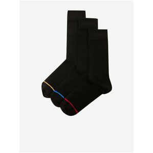 Sada tří párů pánských termo ponožek v černé barvě Marks & Spencer
