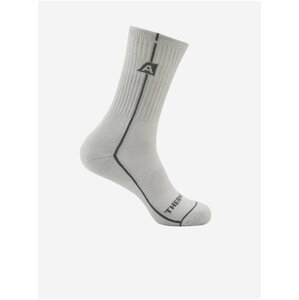 Světle šedé dámské sportovní ponožky ALPINE PRO Banff 2
