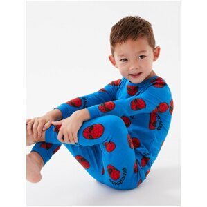 Červeno-modré klučičí pyžamos s motivem Spider-Man™ Marks & Spencer