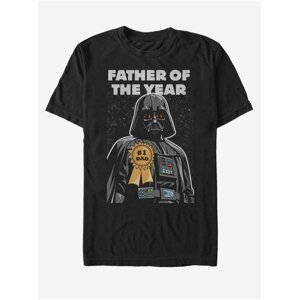 Černé unisex tričko ZOOT.Fan Darth Vader Father Of The Year