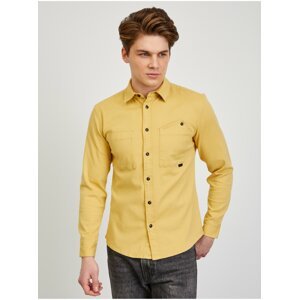 Žlutá pánská lehká košilová bunda ZOOT.lab Floyd