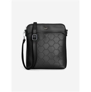 Černá dámská prošívaná crossbody kabelka VUCH Lorca