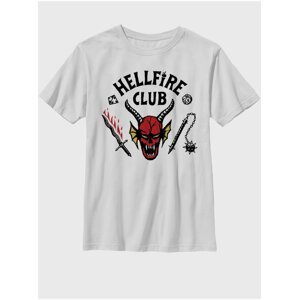 Bílé dětské tričko Netflix Hellfire Club ZOOT. FAN