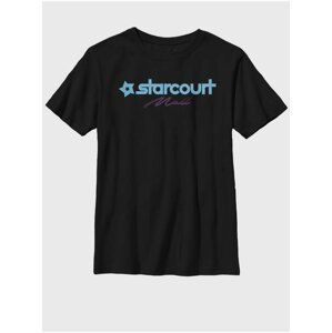 Černé dětské tričko Netflix Starcourt Logo ZOOT. FAN