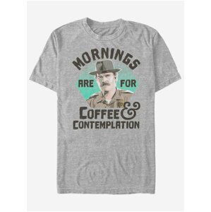 Hopper Mornings Are For Coffee Contemplation ZOOT. FAN Netflix - unisex tričko