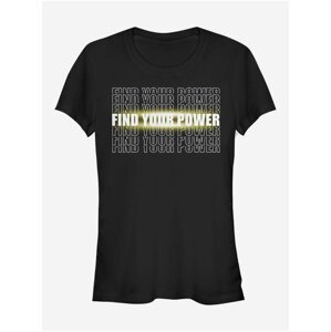 Černé dámské tričko Netflix Find Your Power ZOOT. FAN