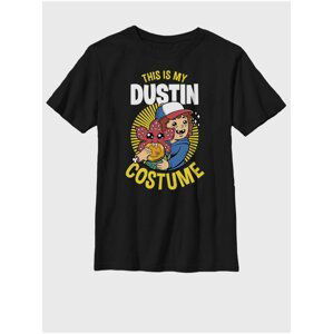 Černé dětské tričko Netflix Dustin Costume ZOOT. FAN