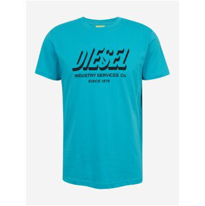 Tyrkysové pánské tričko Diesel Diegos