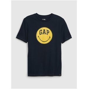 Tmavě modré klučičí tričko GAP & Smiley®