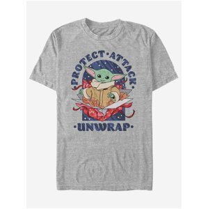 Baby Yoda - Protect Attack Unwrap ZOOT. FAN Star Wars - pánské tričko