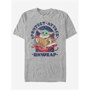 Baby Yoda - Protect Attack Unwrap ZOOT. FAN Star Wars - pánské tričko
