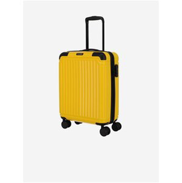 Cestovní kufr v žluté barvě Travelite Cruise 4w S Yellow