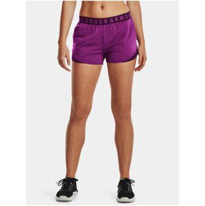 Fialové dámské kraťasy Under Armour Play Up Twist Shorts 3.0