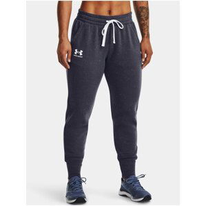 Tmavě šedé dámské tepláky Under Armour Rival Fleece Joggers