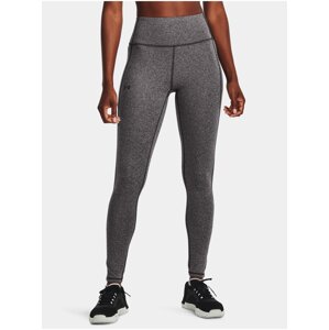 Tmavě šedé dámské žíhané legíny Under Armour Train CW Legging