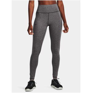 Tmavě šedé dámské žíhané legíny Under Armour Train CW Legging