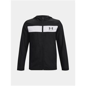 Černá klučičí lehká bunda Under Armour Storm Sportstyle Windbreaker